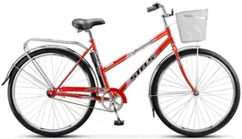 Велосипед Stels Navigator 28" 300 Lady Z010 с корзиной