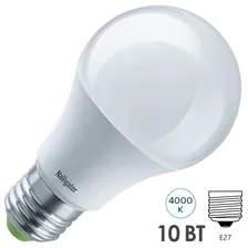 Лампа светодиодная низковольтная Navigator NLL-A60 7W 12V/24V 4000K 560Lm Е27 d60х108mm